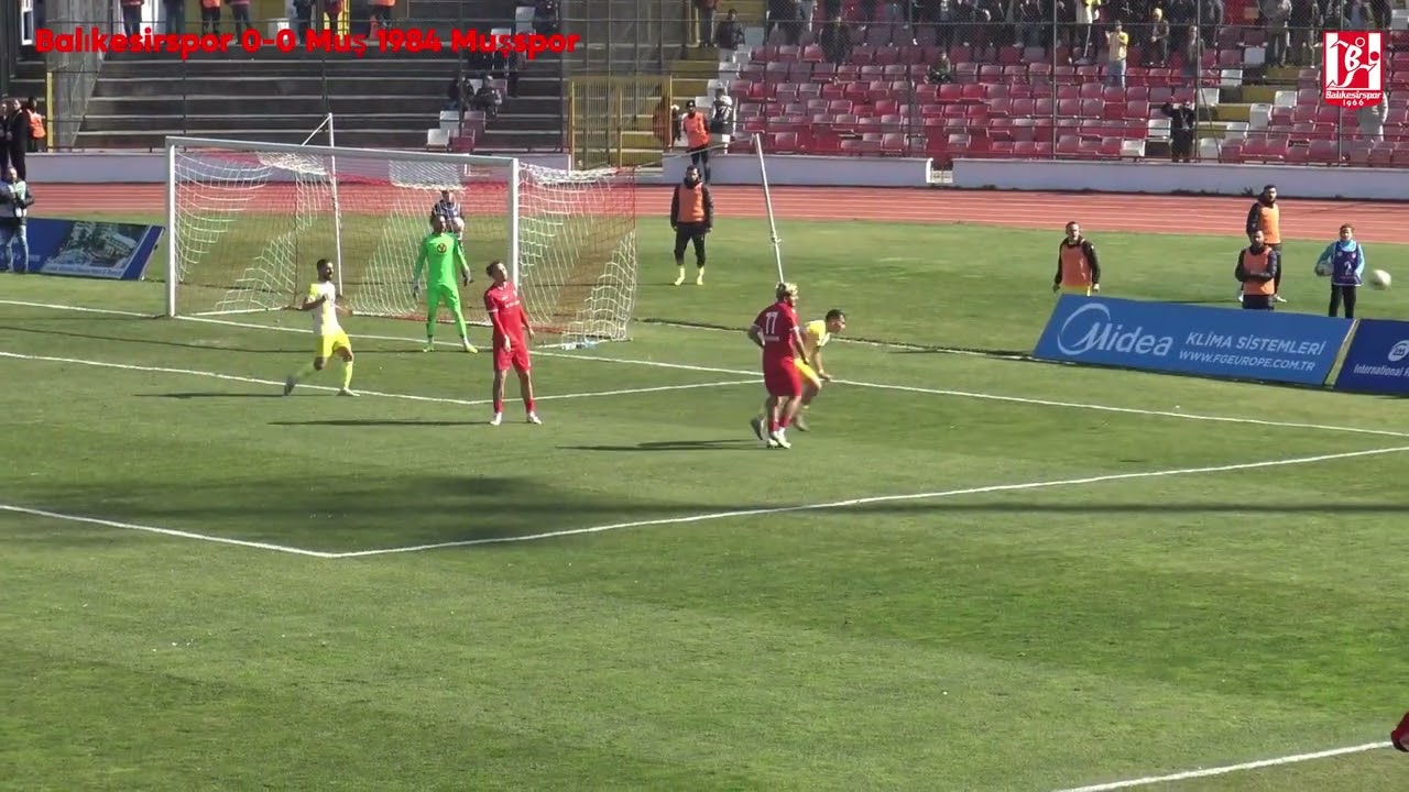 Balıkesirspor-Muş1984 Muşspor Maç Özeti