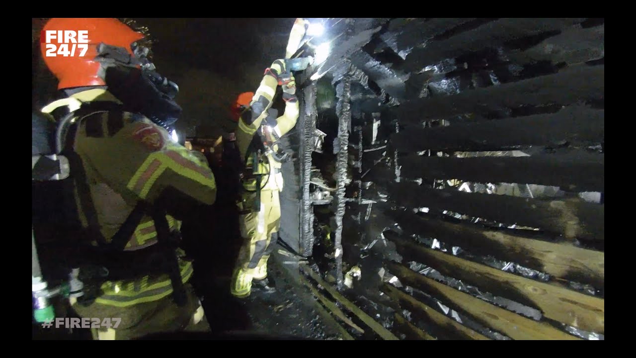 DUTCH FIREFIGHTERS -SCHUURBRAND