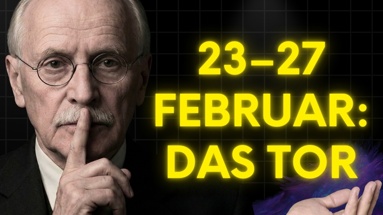 23.–27. Februar: Dein Schicksal erhebt sich – das Tor ist offen | Carl Jung