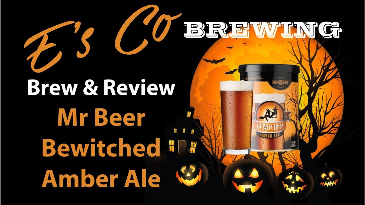 Mr Beer Bewitched Amber Ale - brew and Review
