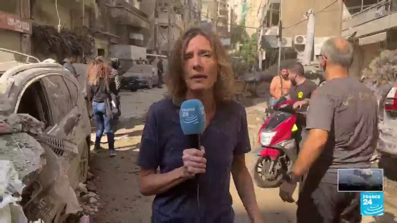 La sensación de no contar con un lugar seguro se apodera de los habitantes de Beirut • FRANCE 24