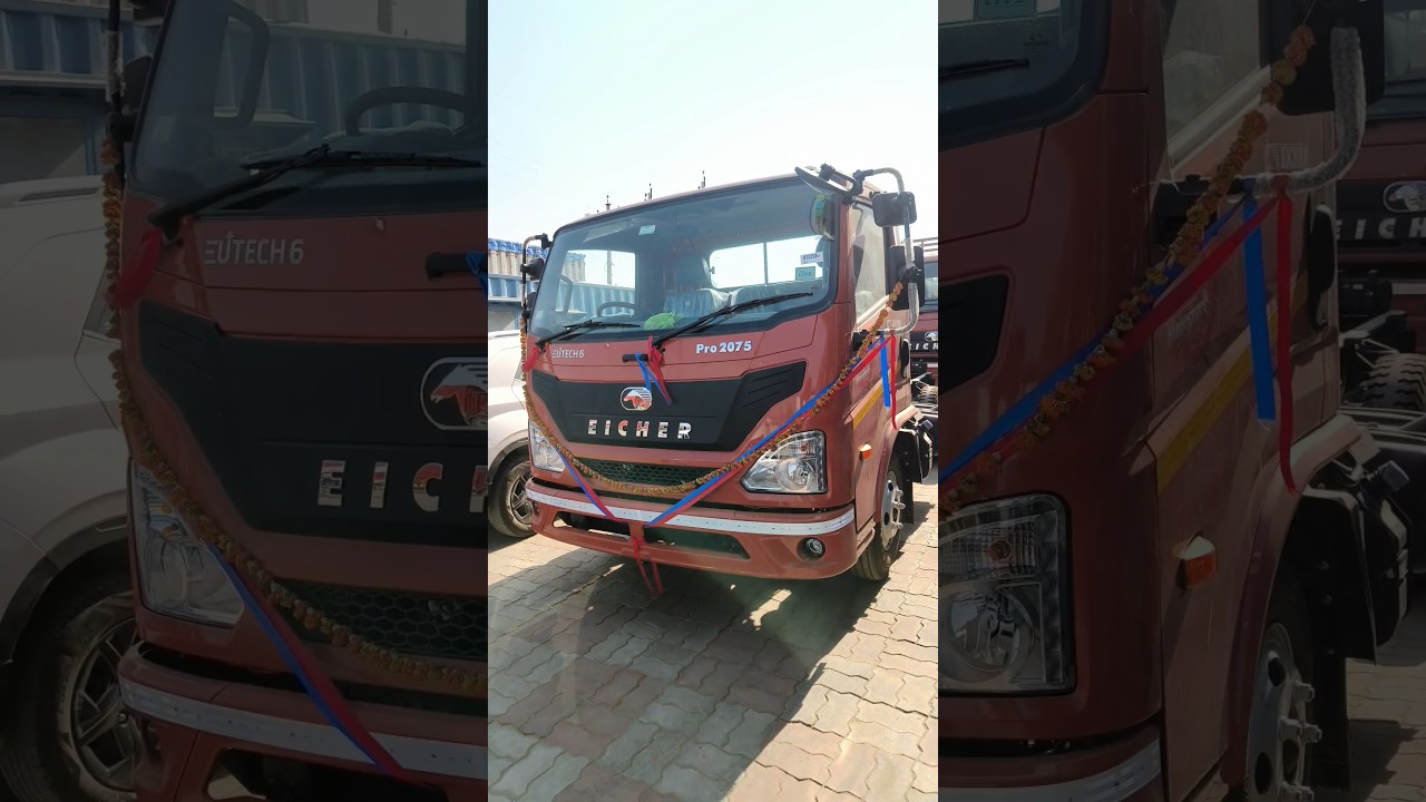 EICHER PRO 2075 6Tyre Truck #eicher #eicherpro2075 #truck #starrides #automobile #shorts #shortvideo