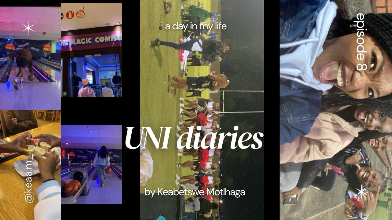 UNI diaries of a 1st year student 📚|| Varsity Rugby League 🏉|| Bowling with my friends🎳#ukzn