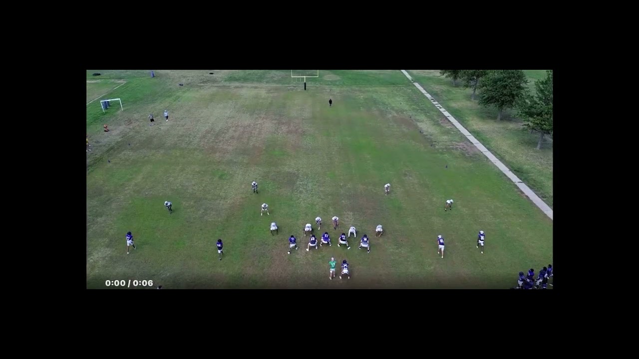 Amarion Anderson redshirt practice Buco