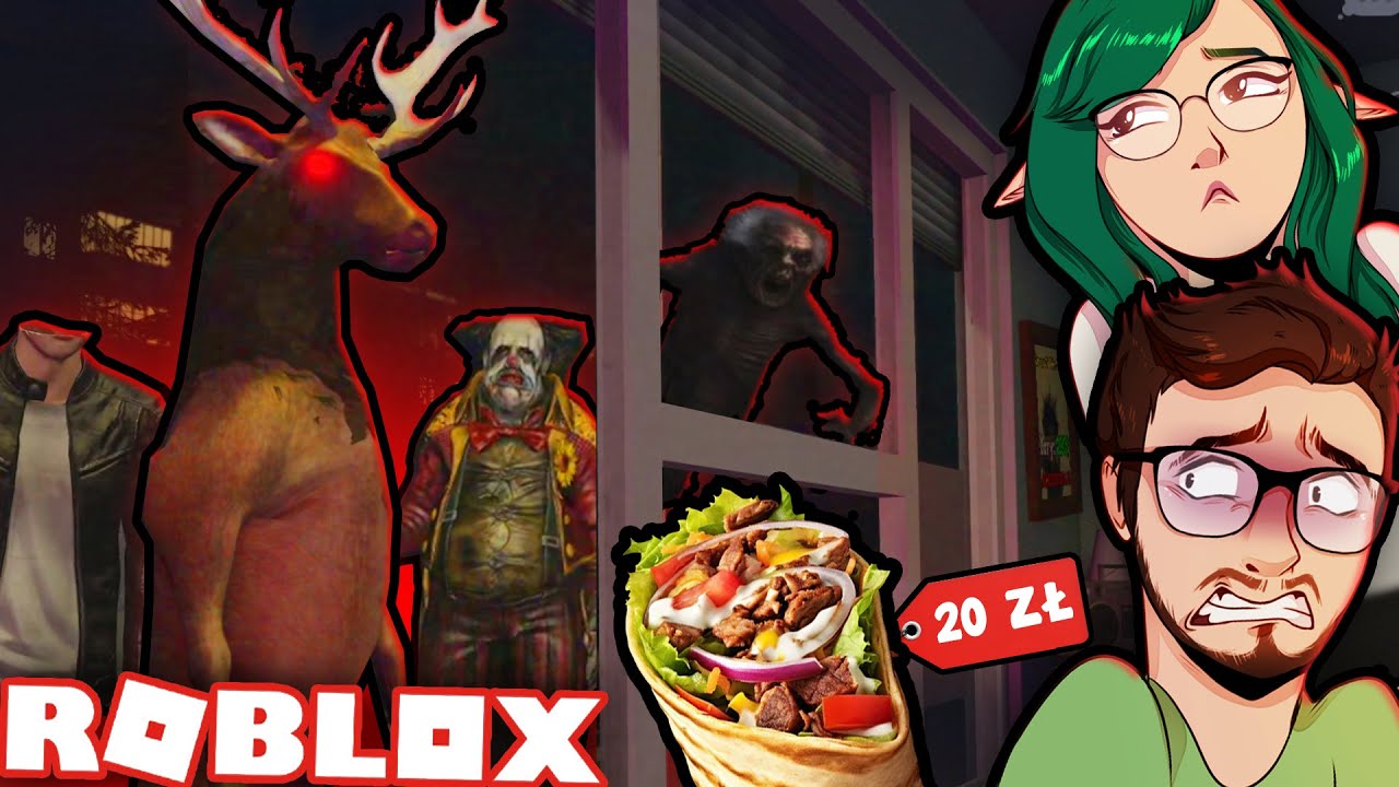 NIE SPRZEDAWAJCIE KEBABÓW O 3:00 W NOCY... (Shawarma Kiosk Roblox)