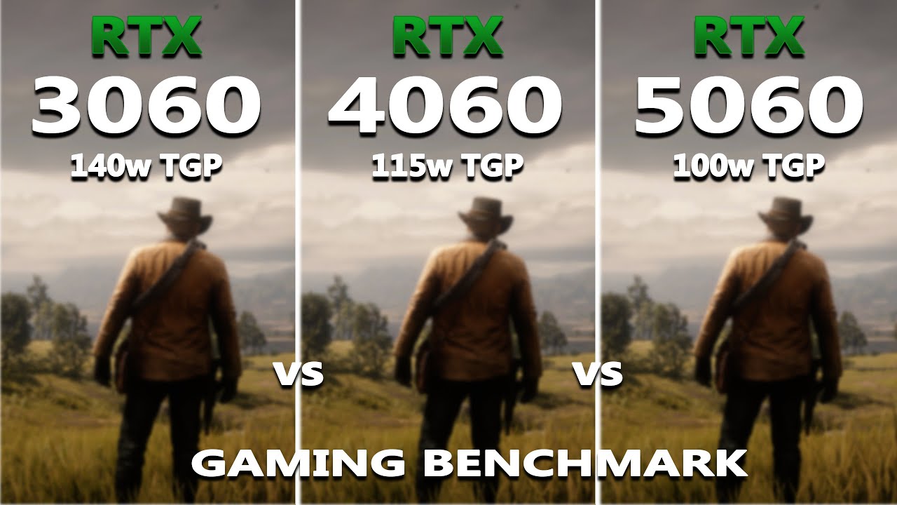 Ноутбуки RTX 3060, RTX 4060 и RTX 5060 — 10 протестированных игр | Какая видеокарта победит в 202...