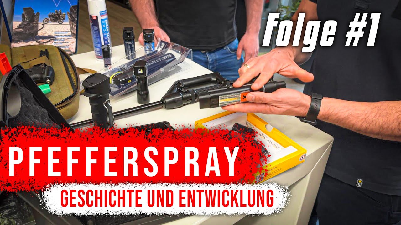 Pfefferspray: Geschichte und Neuentwicklungen