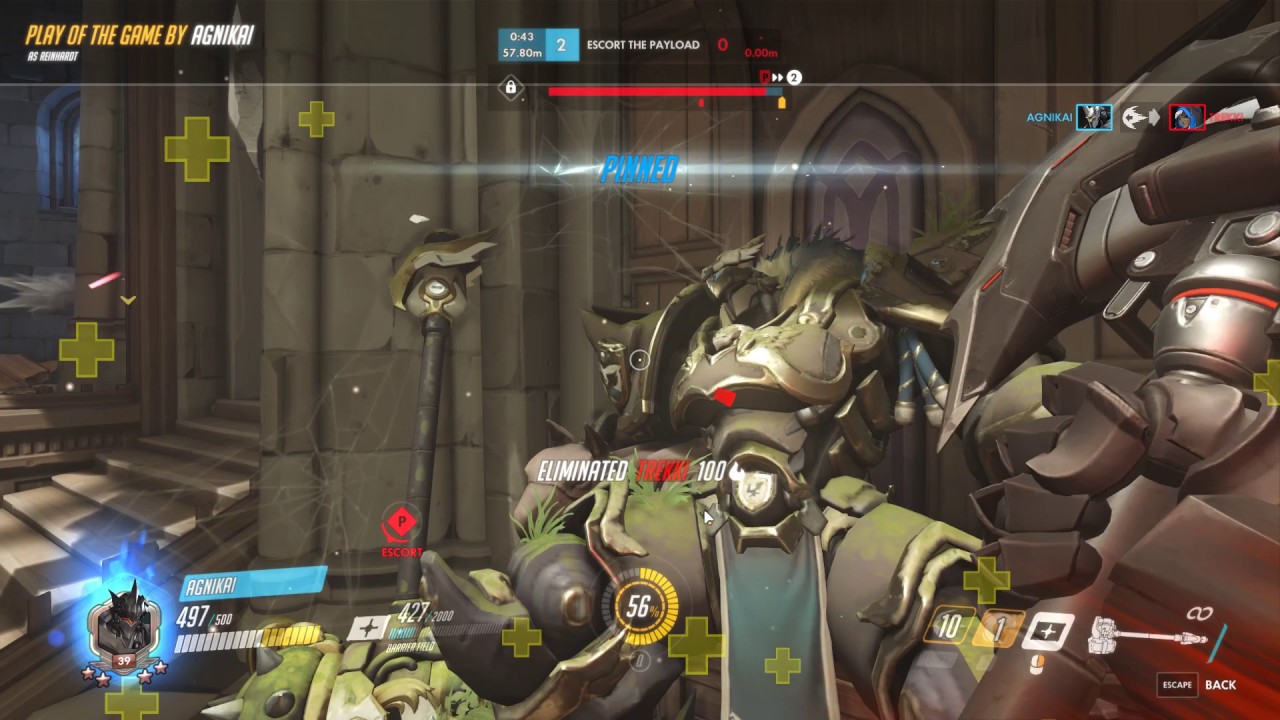 Overwatch Highlight #6 - NSL Team - AgniKai Reinhardt