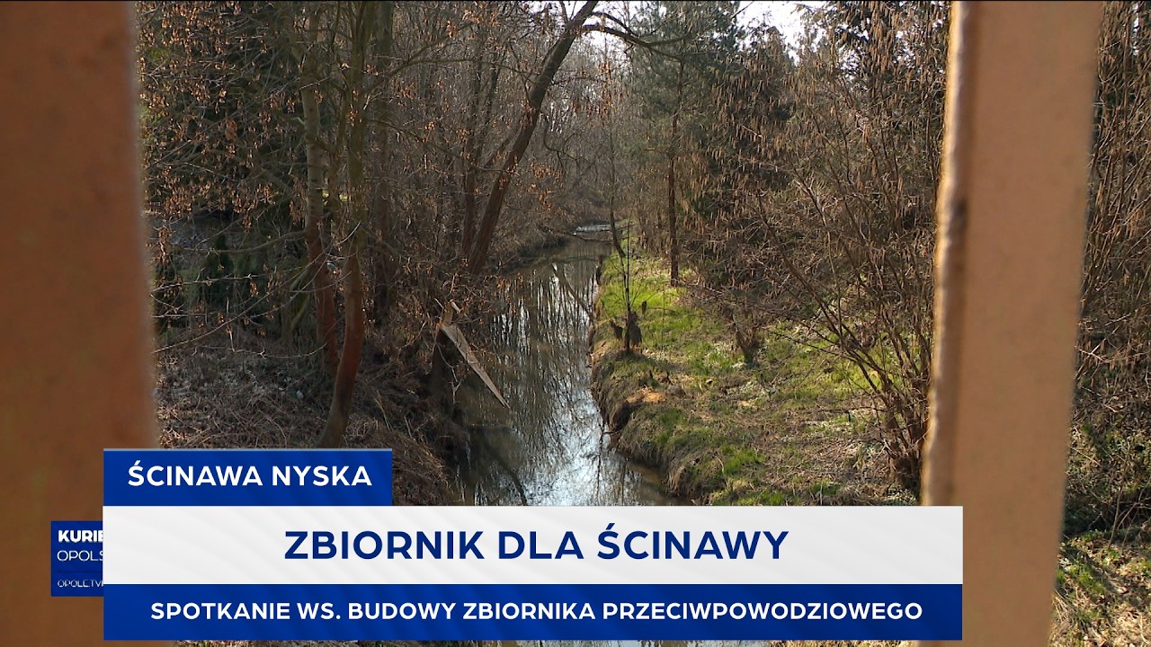 Zbiornik dla Ścinawy. Spotkanie ws. budowy zbiornika przeciwpowodziowego