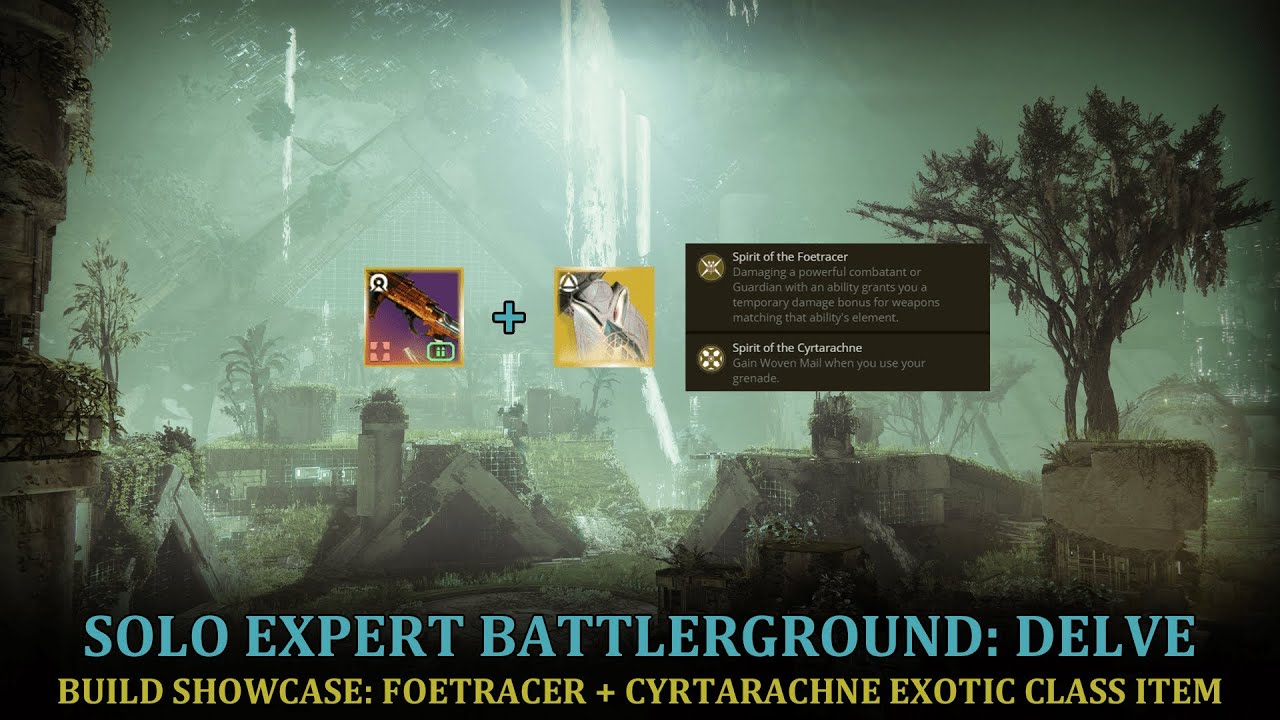 Foetracer + Cyrtarachne Exotic Class Item Roll Showcase | Destiny 2: The Final Shape