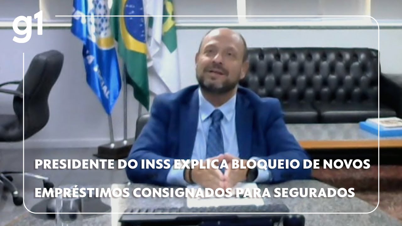 Presidente do INSS explica bloqueio de novos empr&eacute;stimos consignados para segurados #g1