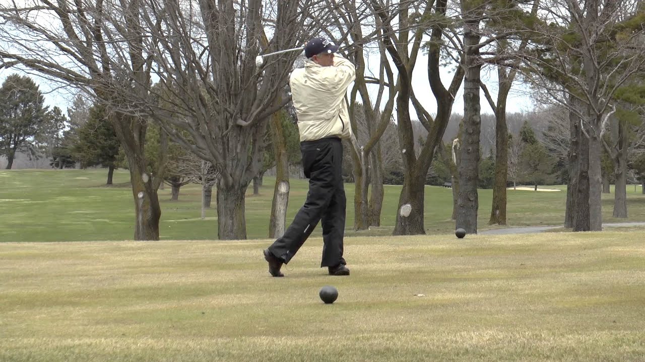 Slo-MO Golf swing of Craig's