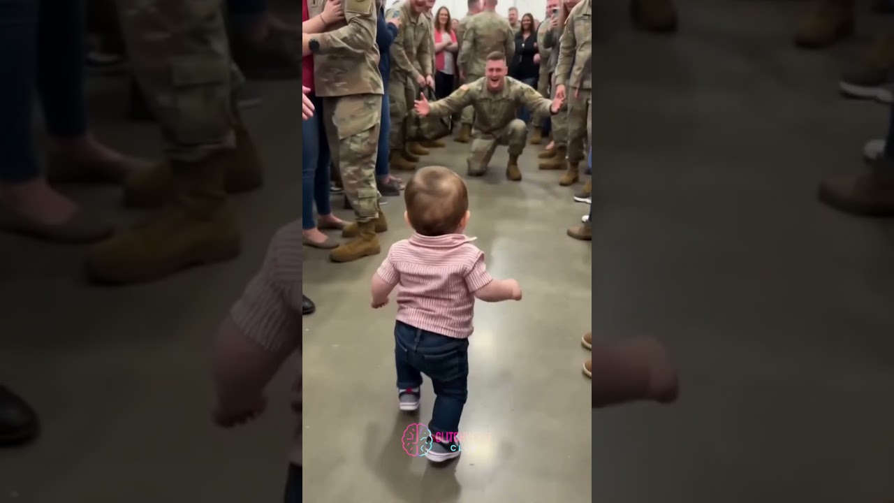 Surprising My Baby Boy After Deployment&hellip; He Found Me in the Crowd 😭🇺🇸