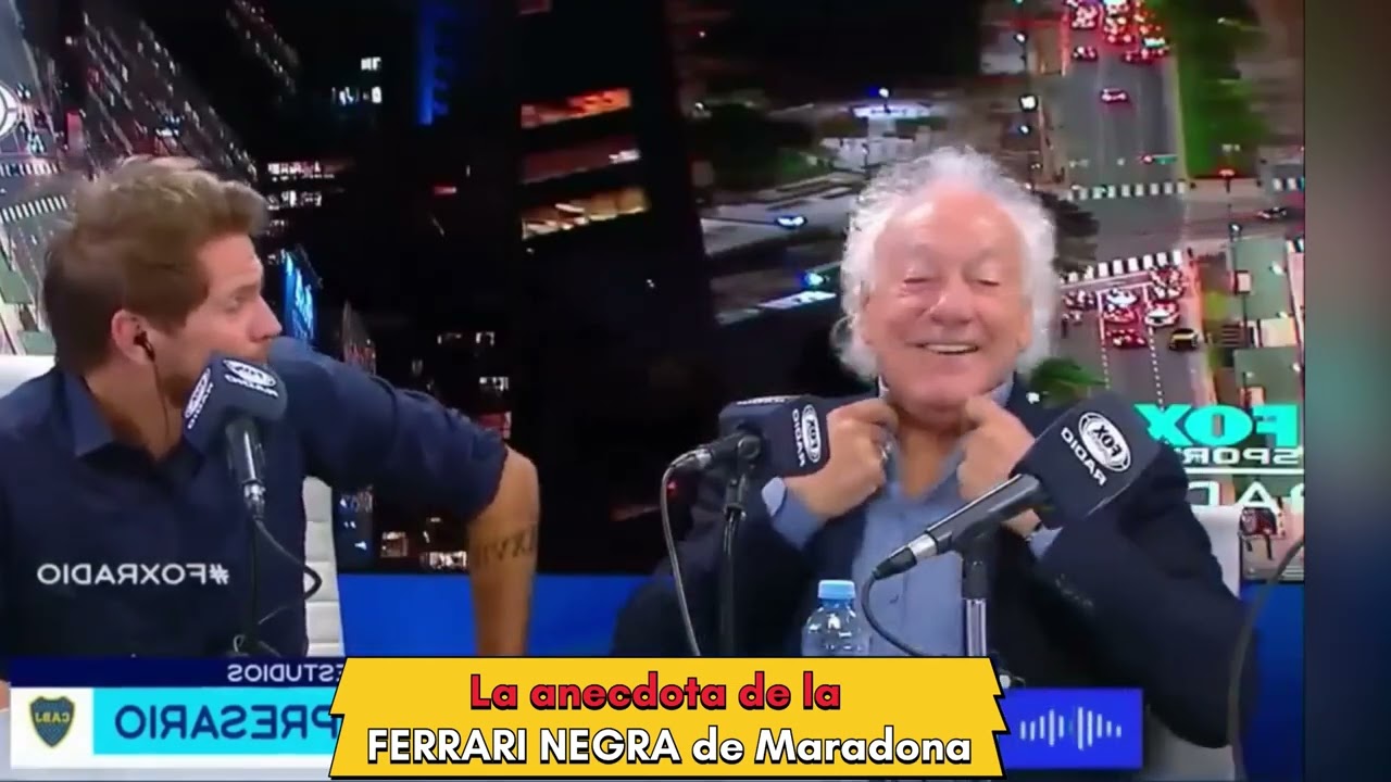 La ferrari Negra de Maradona - Anecdota imperdible de Coppola
