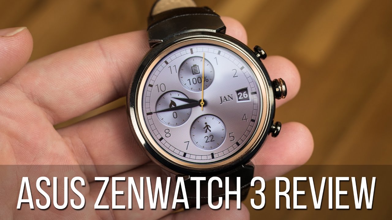 Asus ZenWatch 3 Review
