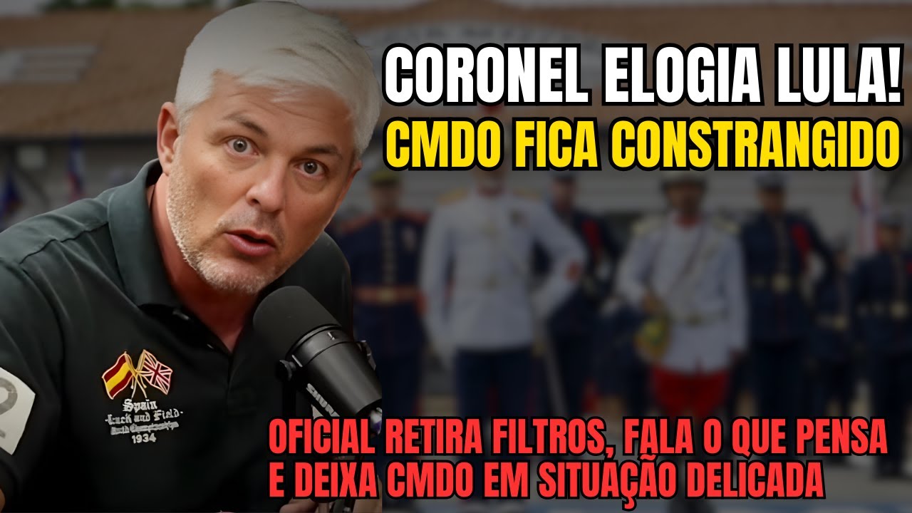 CORONEL PAGANOTO SURPREENDE: ELOGIO A LULA E VERDADES SOBRE A PM 🚔🔥
