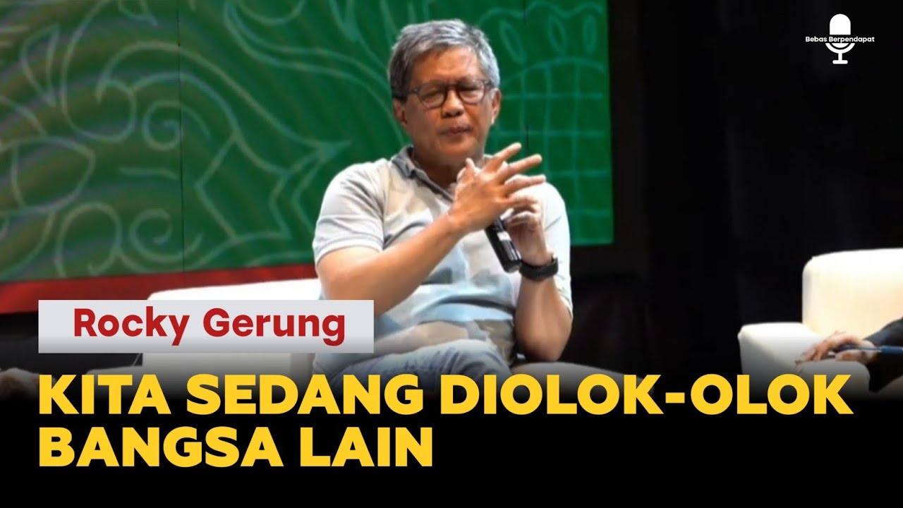 Rocky Gerung - apa filosofi negara ini?