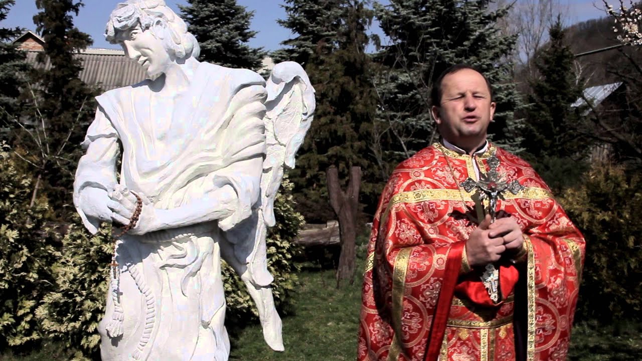Освячення статуї архангела Гавриїла у Виноградові