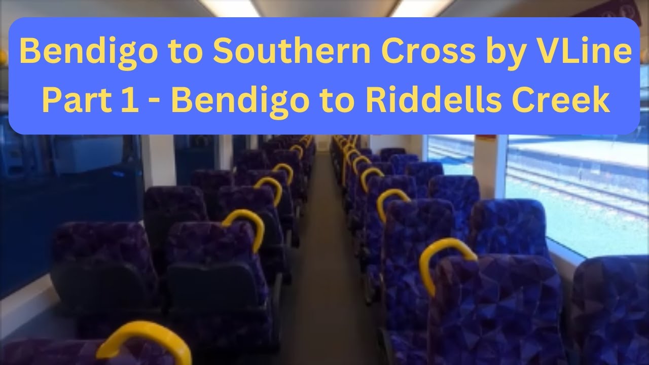 Part 1 Trip Report Bendigo to Riddells Creek Station 21 January 2024