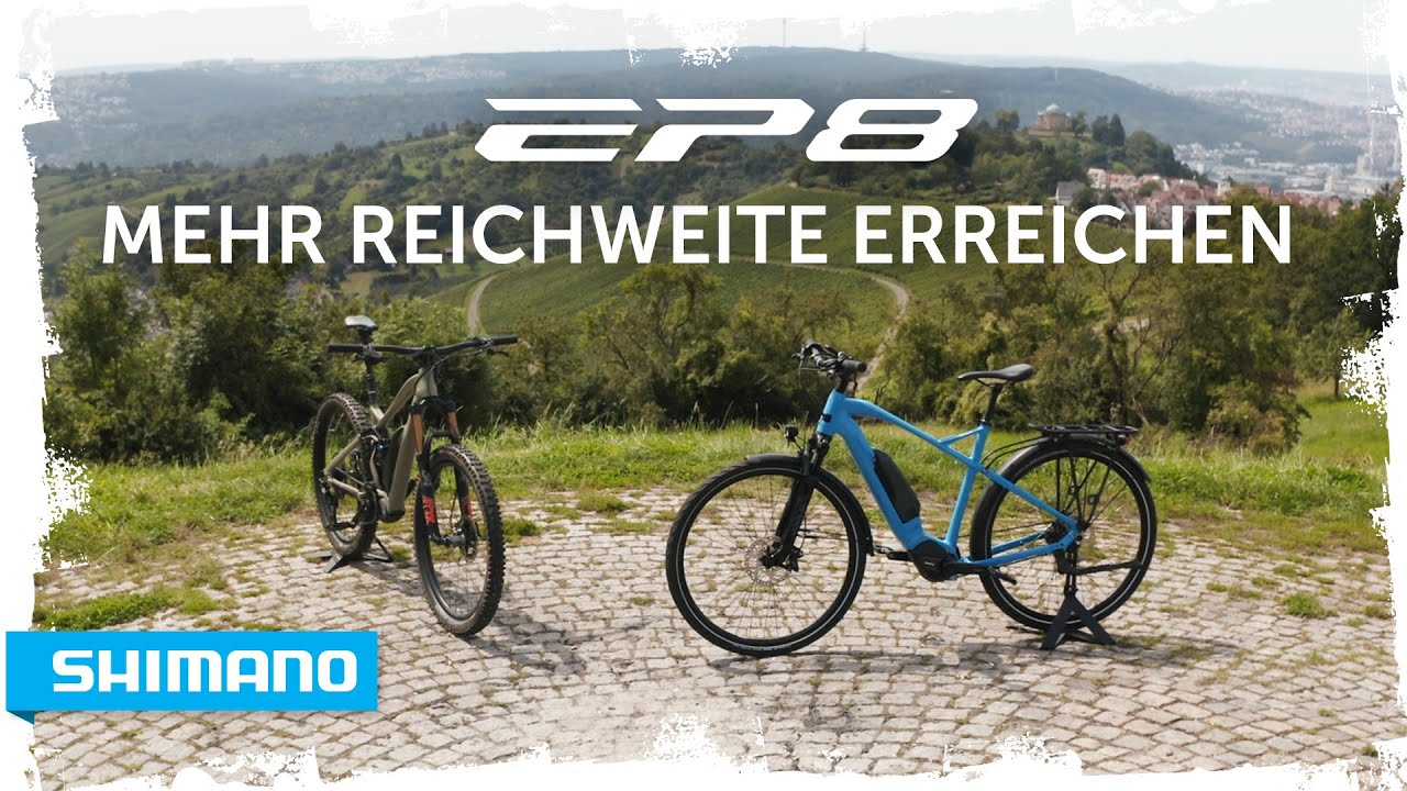 Mehr Reichweite mit dem SHIMANO EP8 E-Bike-System
