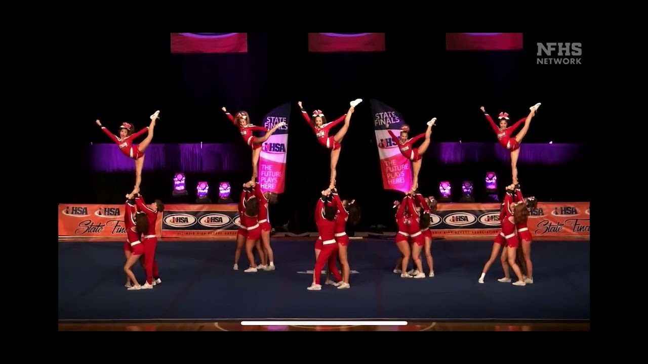 South Elgin High School IHSA Cheerleading State Finals 2024