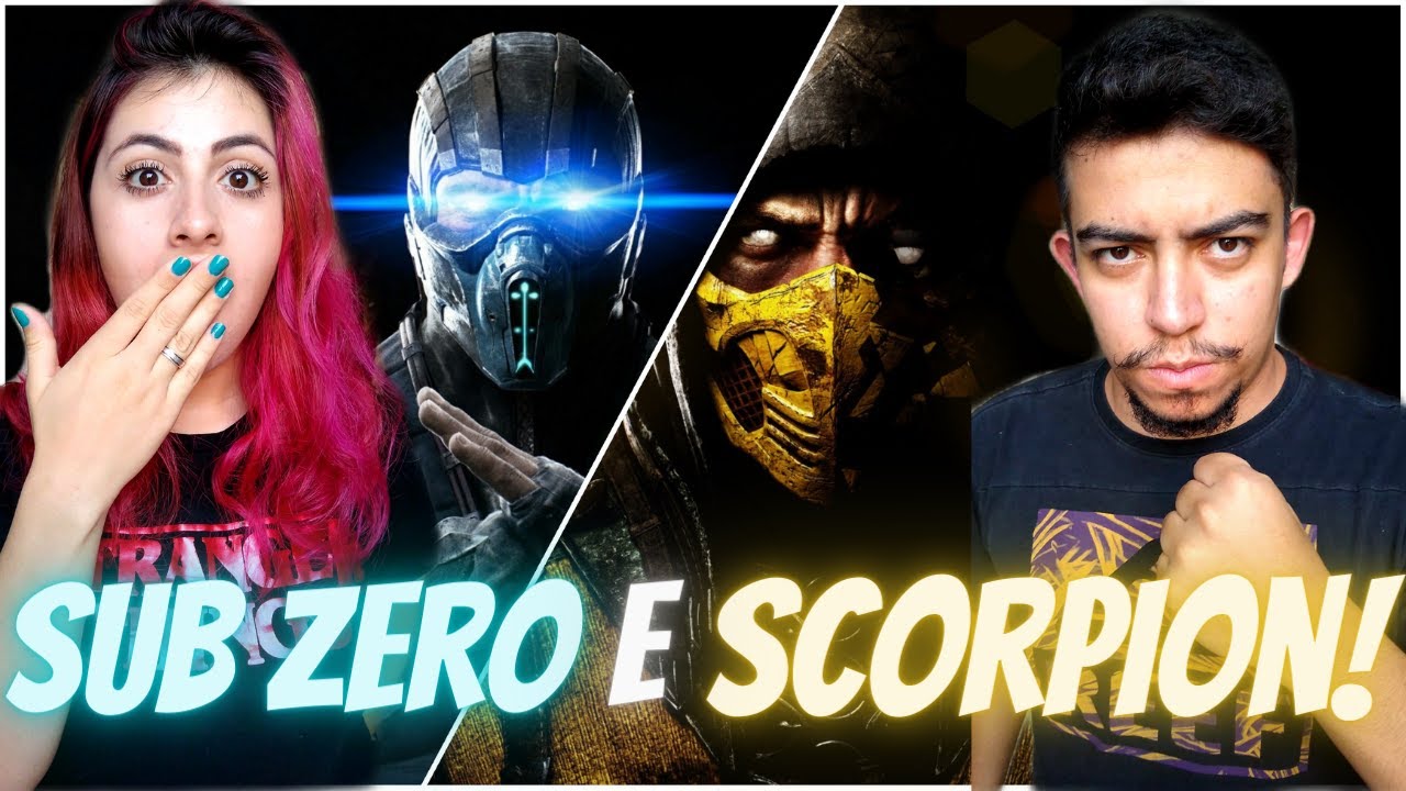 REACT 2 EM 1 - RAP DO SUB ZERO E RAP DO SCORPION (TAUZ) - CASALZINHO