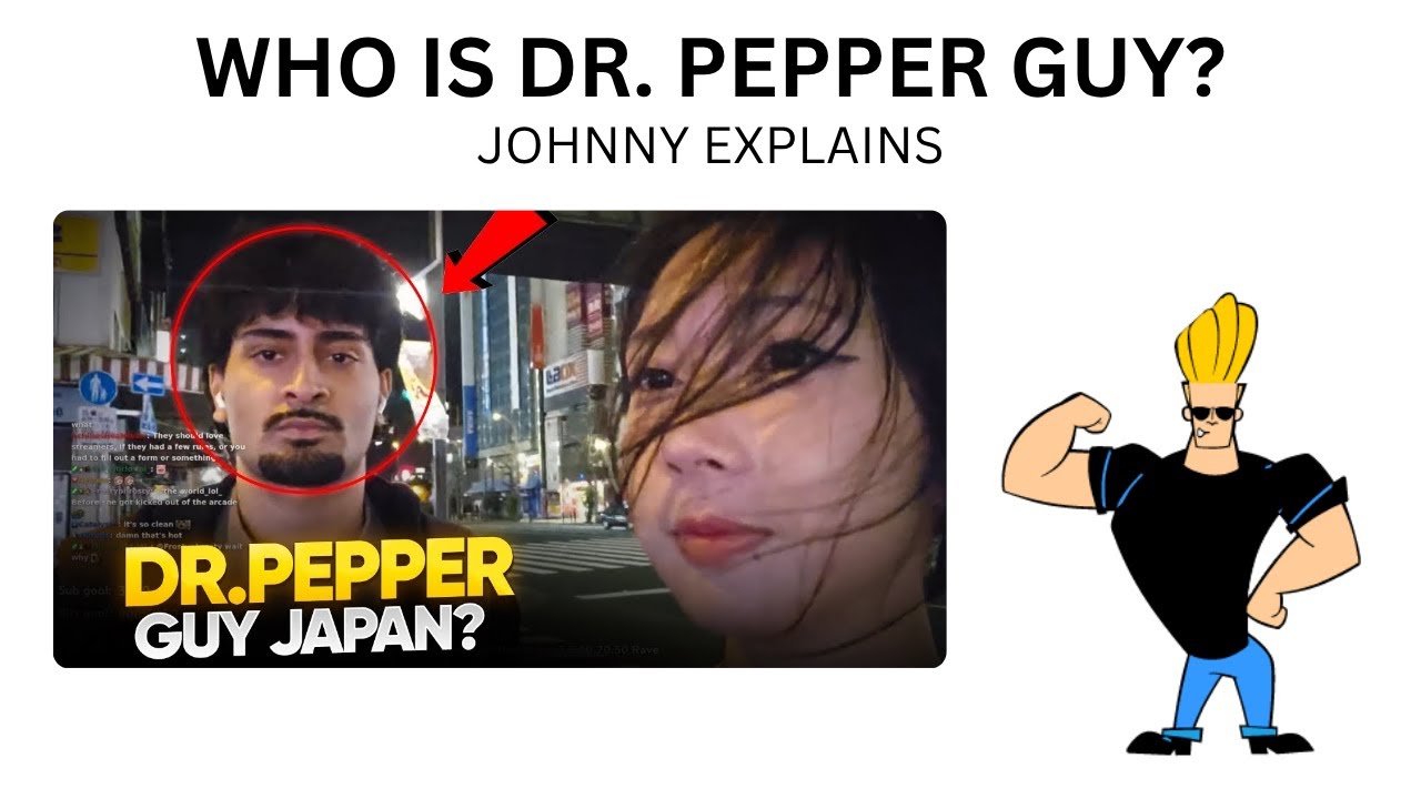 The Mysterious Dr Pepper Guy: Who Is He & Why Does He Keep Appearing? #InternetMystery #Livestream
