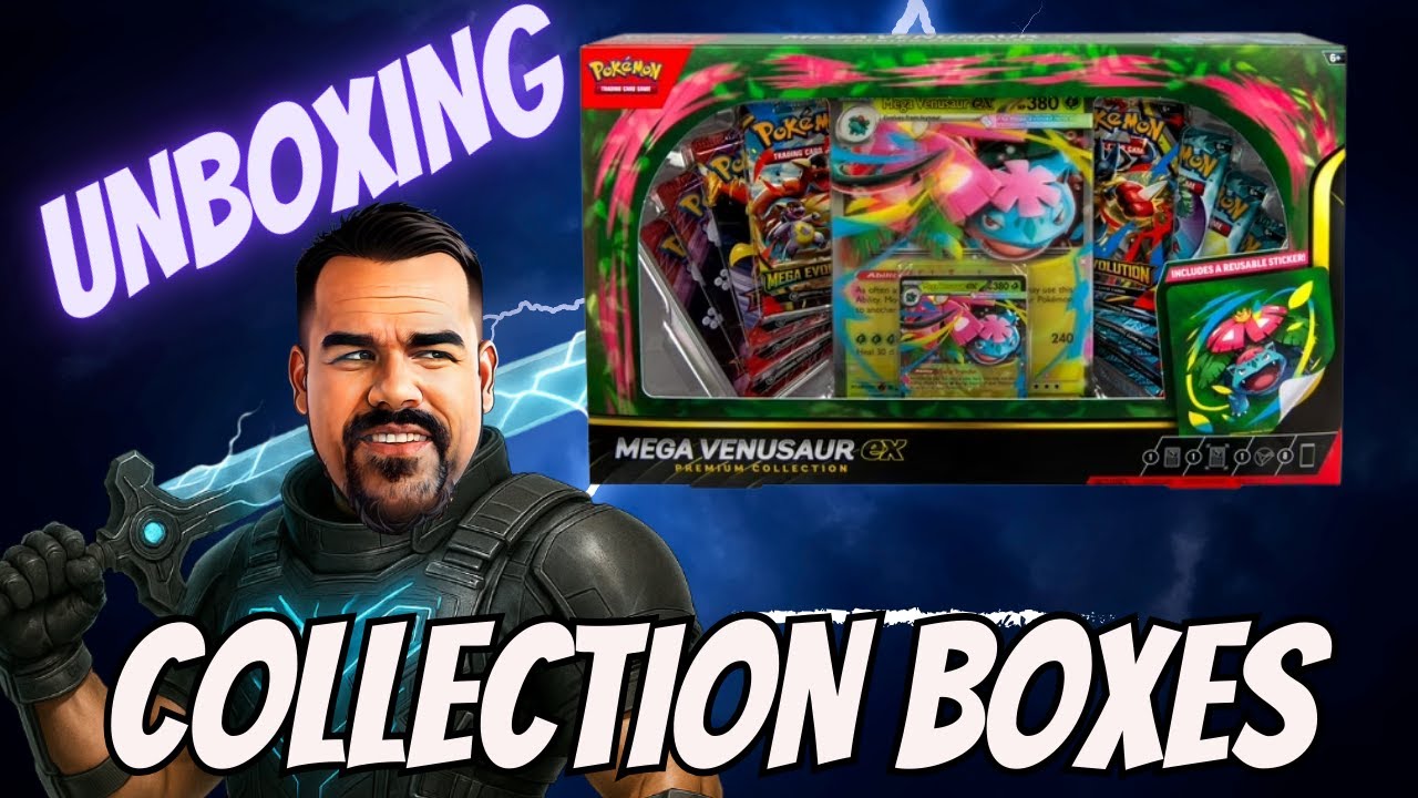 Unboxing the Mega Venusaur ex Premium Collection Box