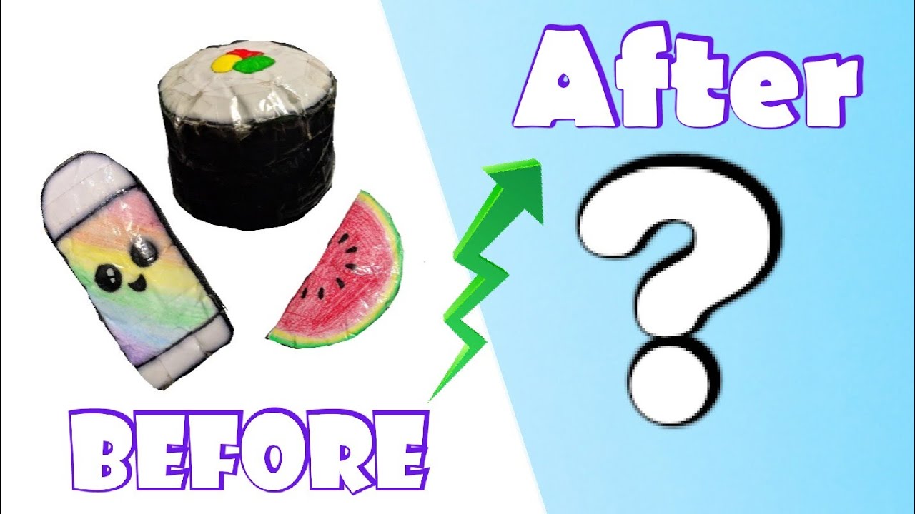 Recreating my old paper squishy / Paper Squishy Remake #1