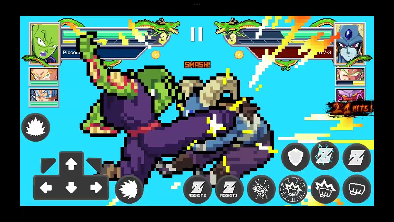 Z legends 3 Gohan ssj2 Piccolo e Trunks vs Moro Broly e janemba 
