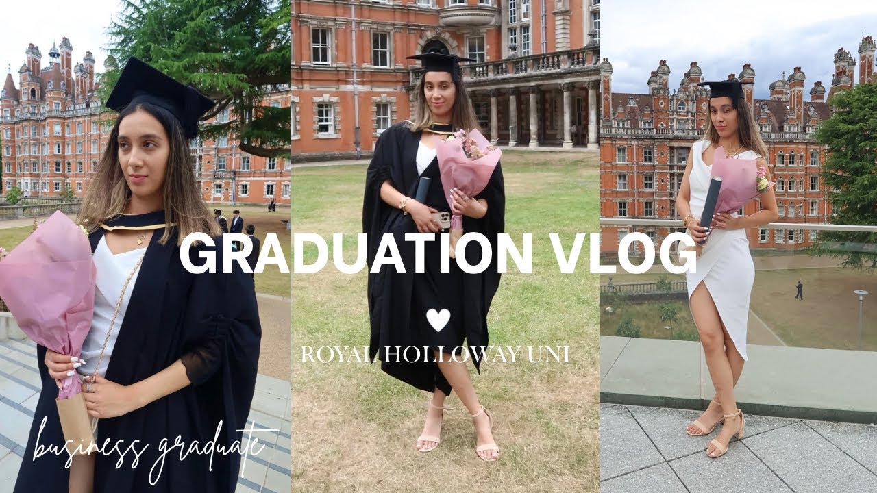 UNIVERSITY GRADUATION VLOG ♡ ROYAL HOLLOWAY CLASS OF 2025 business + marketing graduate | Luisa Love