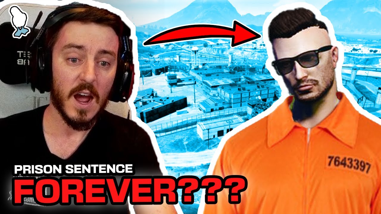 I GOT SENTENCED TO LIFE IN A GTA RP PRISON???