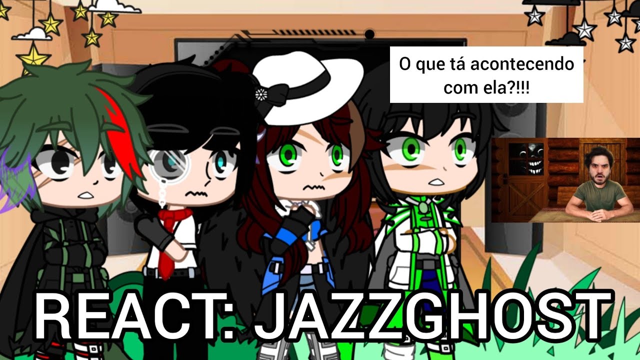 PROTAGONISTAS DO CANAL+(INSCRITO) REAGINDO JAZZGHOST JOGANDO THE STALKED 2 @Jazzghost
