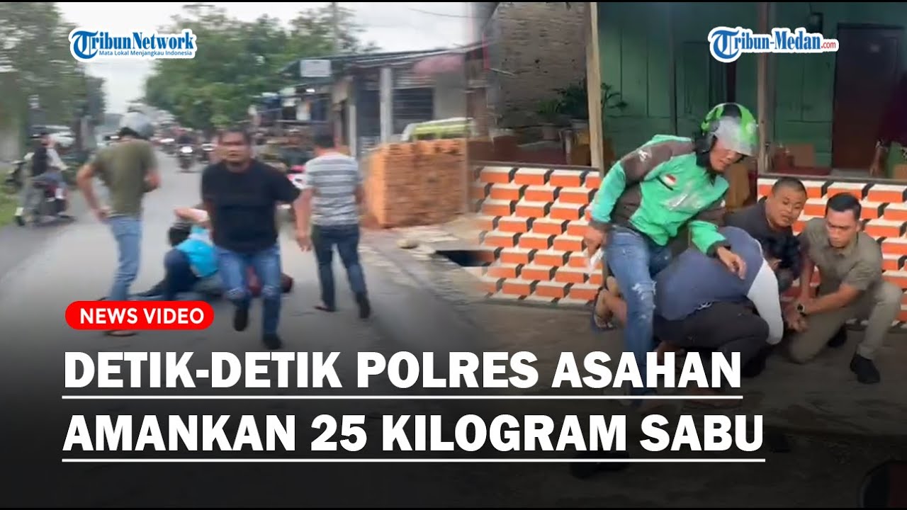 DETIK-DETIK Polres Asahan Amankan 25 Kilogram Sabu Jaringan Lapas, Masuk Melalui Jalur Laut
