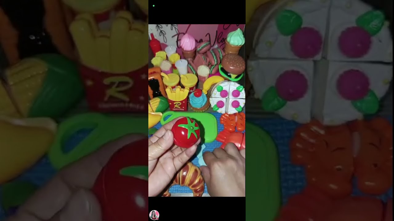 DOING THIS TREND SATISFYING CUTTING FRUIT TOYS AND VEGGIES ASMR #toys#satisfying#cuttingasmr