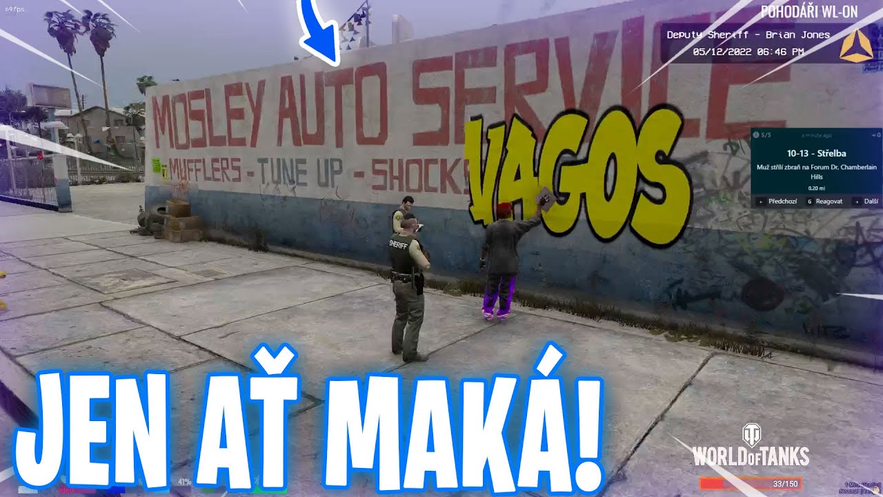 GANG UNIT V AKCI! | POHODÁŘI RP WL ON