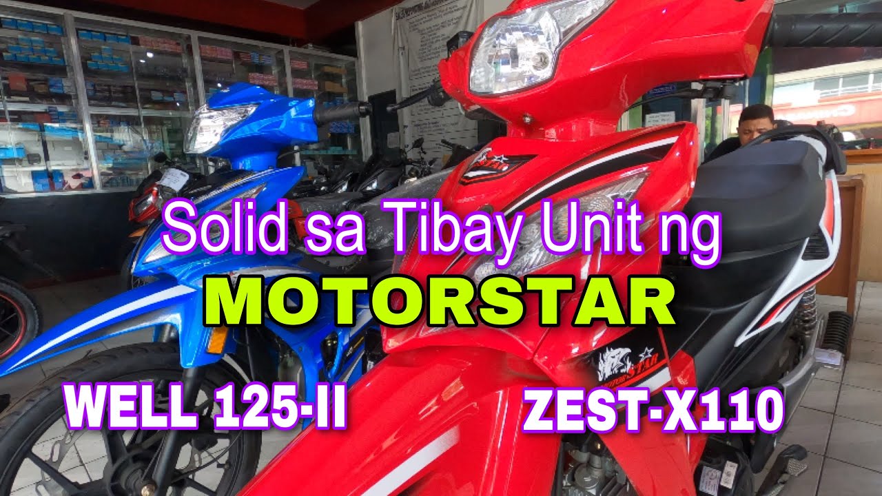 Cub/Underbone at Pantra ng Motorstar | Subok na ng Panahon