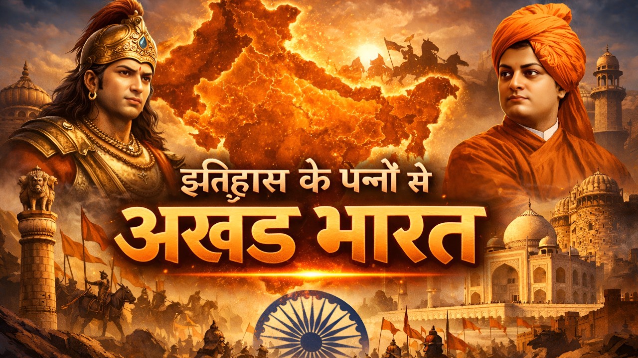 “Akhand Bharat Ka Sach | History of India’s Unity & Partition”| #AIVisuals