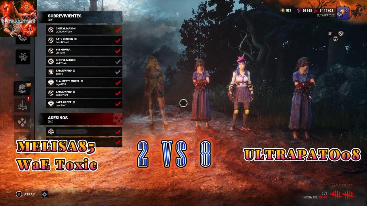 ESCAPES CON AMIGOS 2VS8 || DEAD BY DAYLIGHT || SURVI || ULTRAPATO08