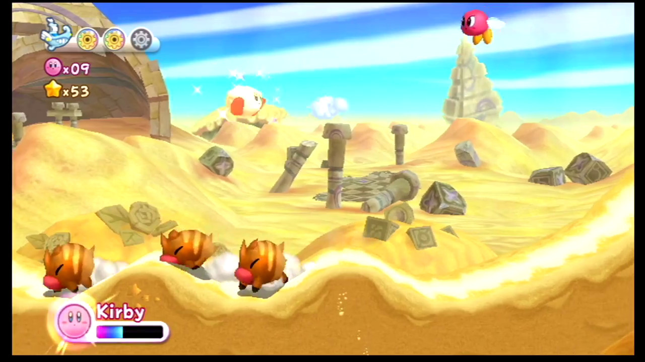 Kirby's Adventure Wii - 100% Speedrun (3:38:16)