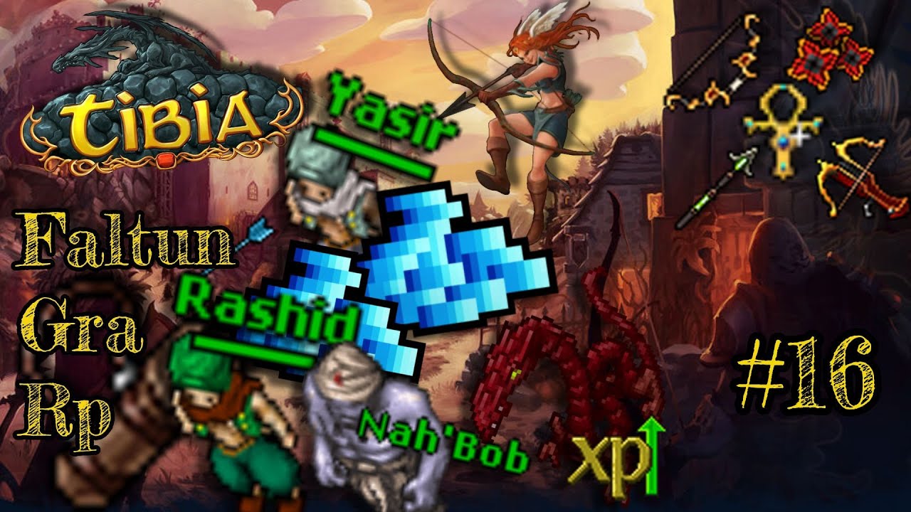 Tibia RP #16, Sprzedaż Dropa, Wydałem 30kk ile zarobiłem? Wyrmy po lvle