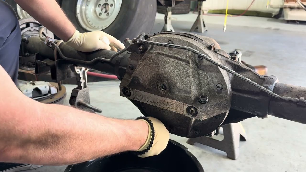 1974 GTO differential tear down.
