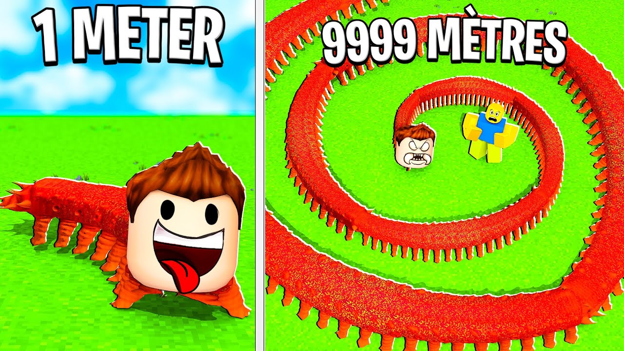 Der LÄNGSTE WURM der WELT WERDEN!? (Roblox)
