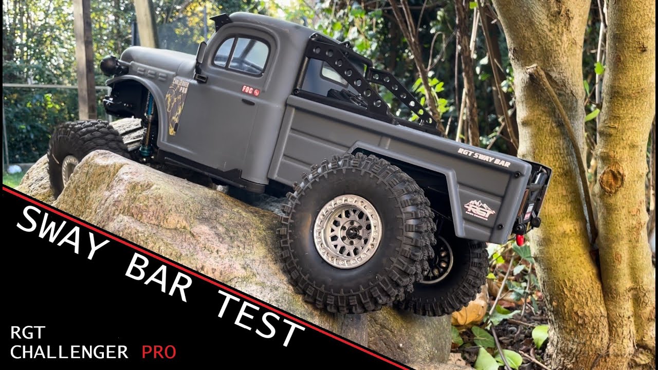 Sway bar test - locked or unlocked? RGT Challenger Pro EX86170PRO