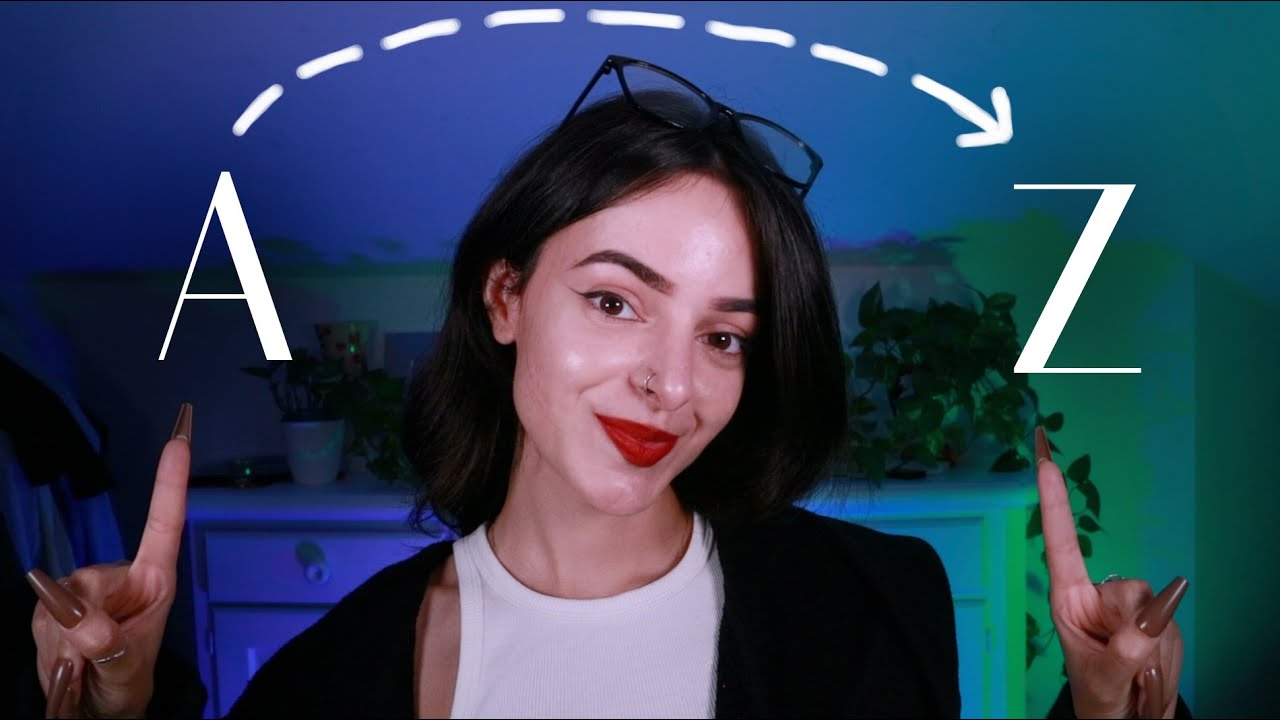 ASMR Alphabet Game ⭐️ U Have 1 Minute to Think of As Many Words As U Can ⭐️  Follow my Instructions