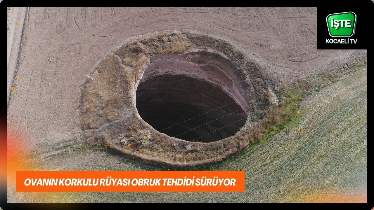 Ovanın korkulu rüyası obruk tehdidi sürüyor #haber #gündem #news #sondakika #güncel #doğa