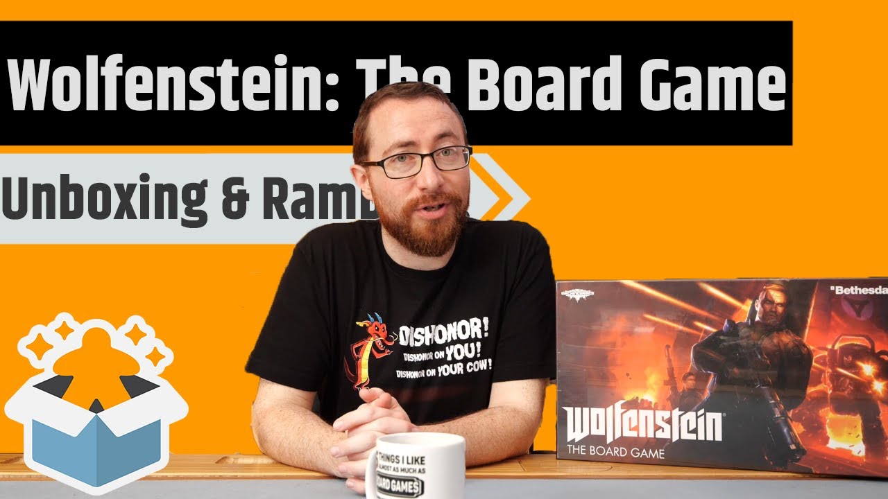 Wolfenstein: The Board Game - Unboxing & Rambling