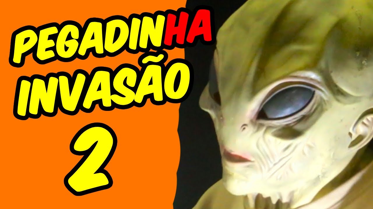 INVAS&Atilde;O ALIEN PEGADINHA 2 (Alien Prank)