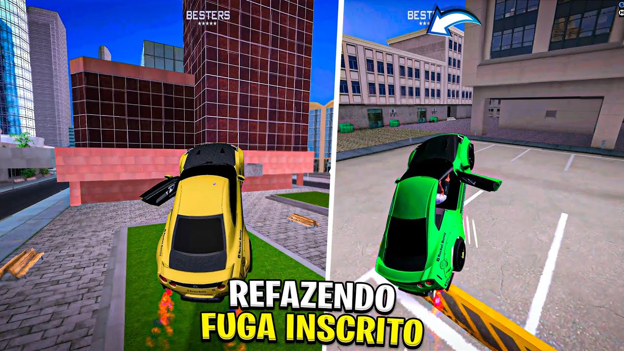 Refazendo FUGA DOS INSCRITOS Usando HANDLING GTA SAMP