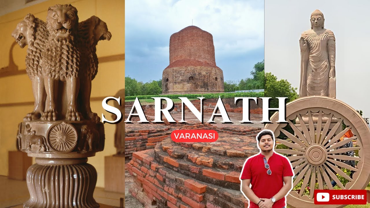 Sarnath - The Holiest Buddhist Site in India | Ashok Stambh | Varanasi Kashi